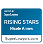 Rated By Super Lawyers | Rising Stars | Nicole Annes | SuperLawyers.com