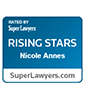 Rated By Super Lawyers | Rising Stars | Nicole Annes | SuperLawyers.com